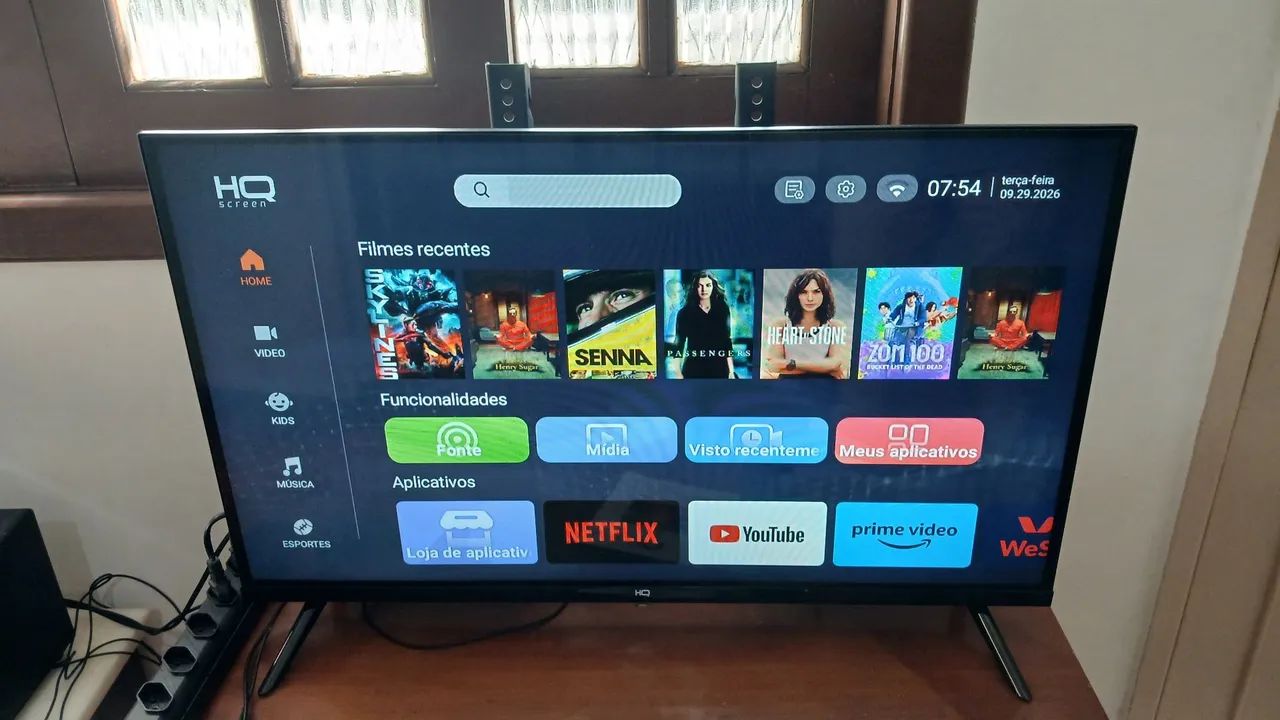 SmartTV HQ 32 Polegadas (Novinha) - Foto 2