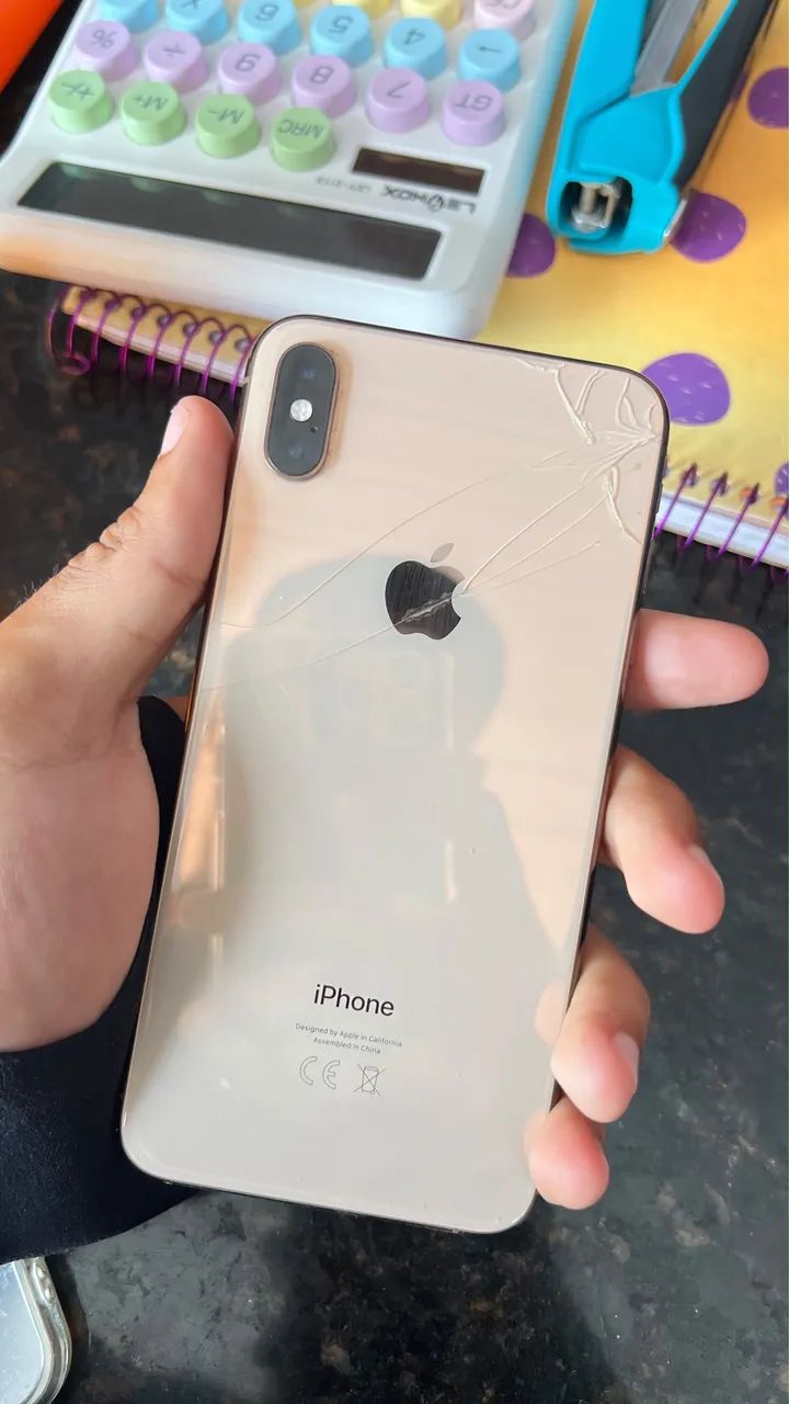 IPHONE XS MAX PARA VENDA OU TROCA PRA ANDROID - Foto 2