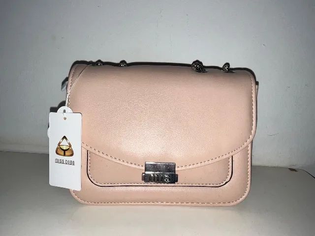 Bolsa rosa bebê nova 