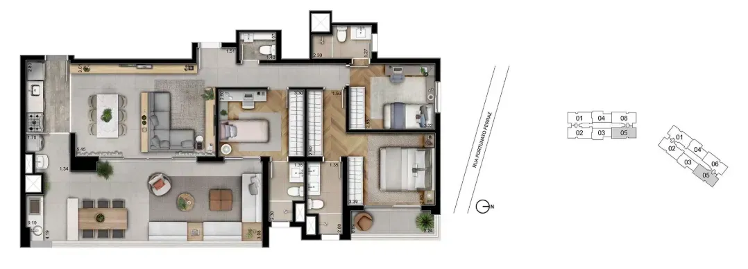 PLANTA 127m²