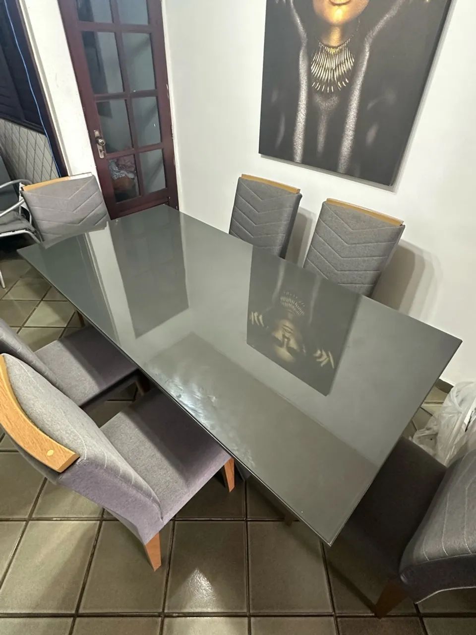 Mesa de Jantar 6 cadeiras  - Foto 3