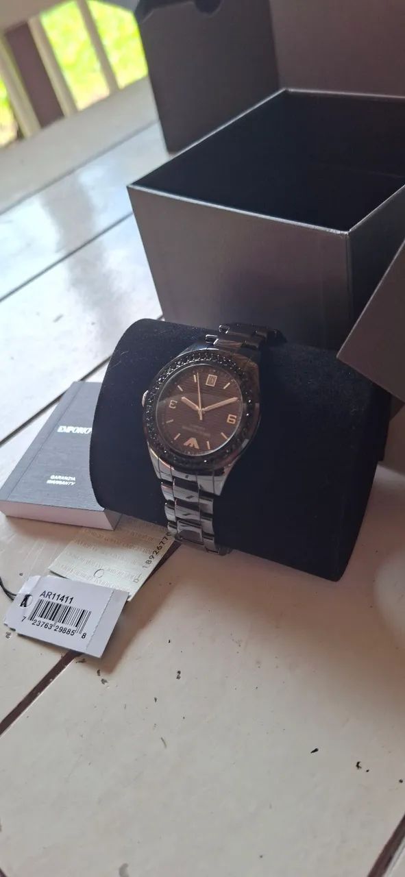 Vendo relógio Armani. - Foto 4