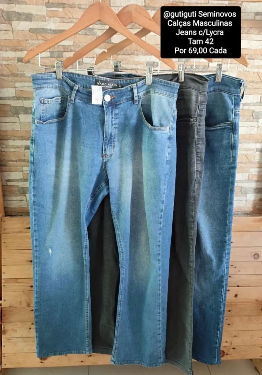 Calça jeans 03 por  - Foto 3