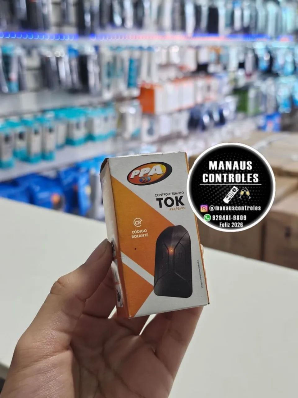 controle PPA TOK para portão - Foto 2