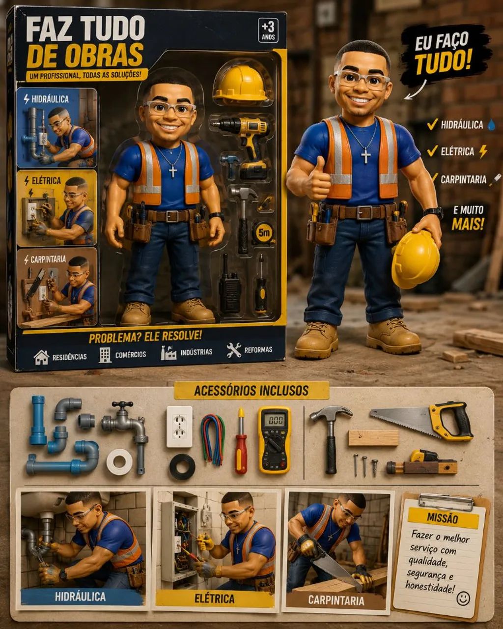 *?FAZ TUDO DE OBRAS* - Foto 3