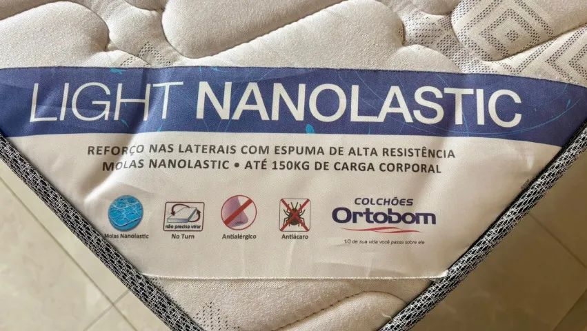 Cama de solteiro completa, temos 2!!!