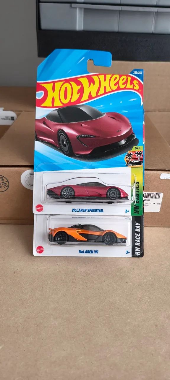 Hot Wheels 2 McLaren 21 e Speedtail