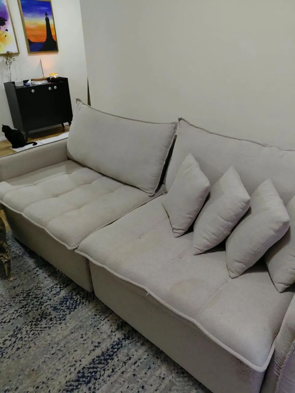 Venda de Sofá Cama em Coqueiros (retirar não entrego)