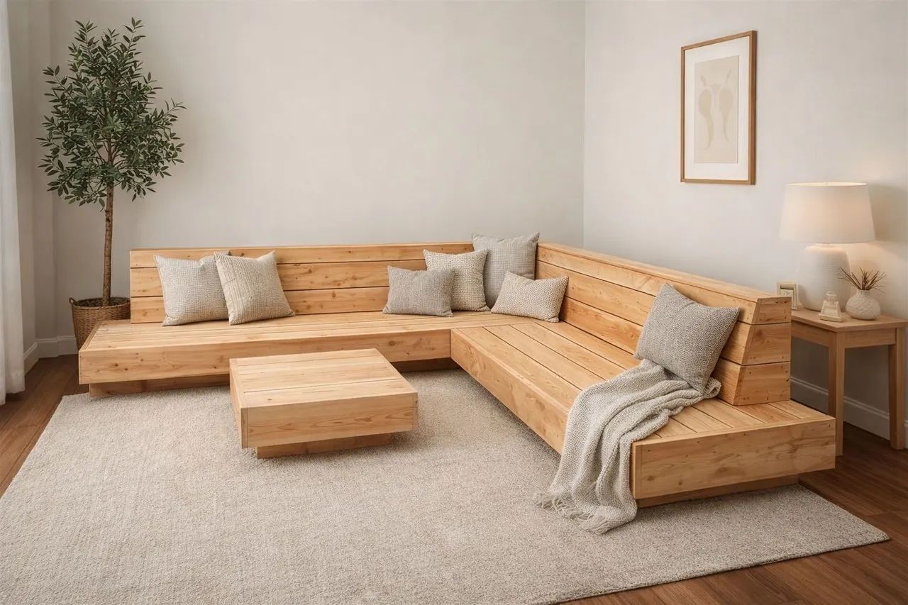 Solid Wood Sofa64962138905603120