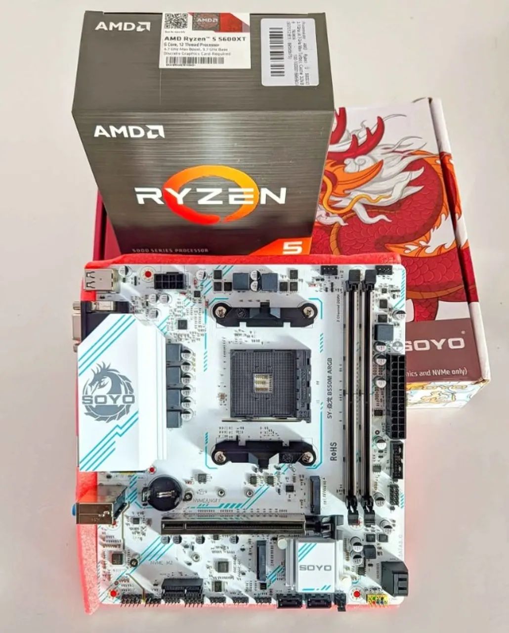 Kit Ryzen X3D com B550m GEN4 AMD.  envio gratis olx