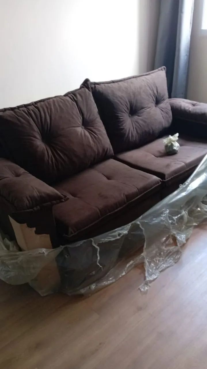 Sofá Retrátil Texas Luxo 1.80m  - Foto 4