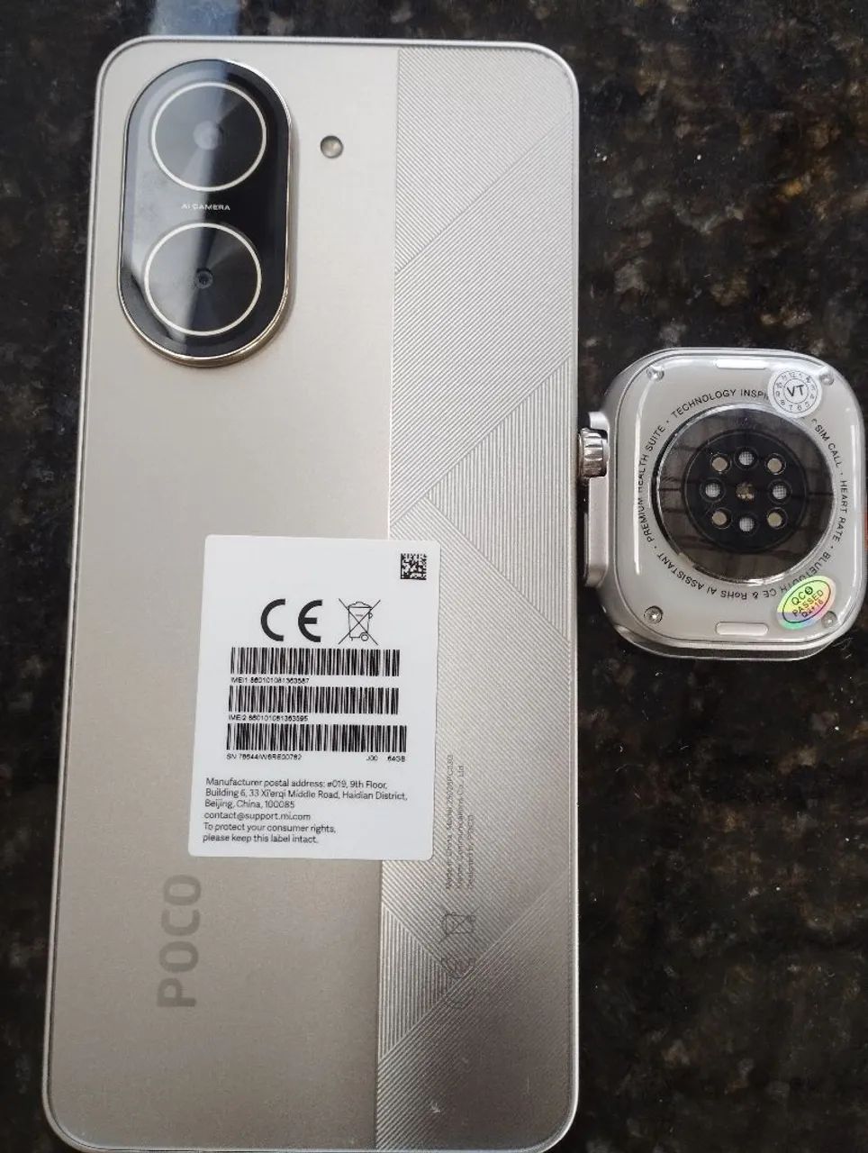Poco C71  64 GB xiaumi+ relógio smartwatch  - Foto 2