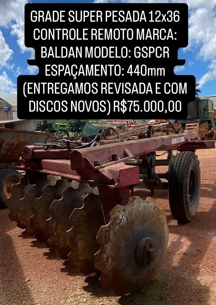 GRADE SUPER PESADA 12x36