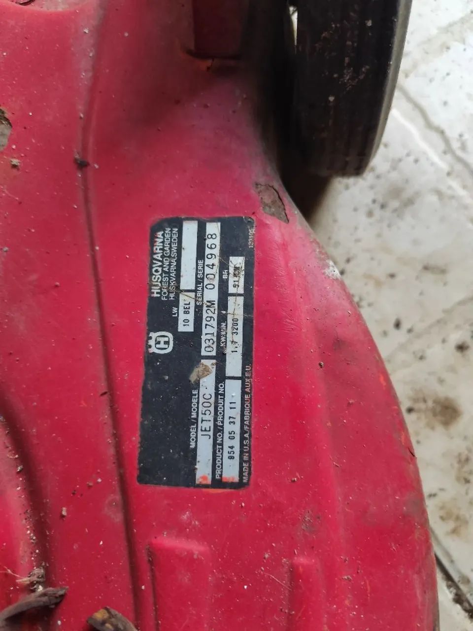 máquina cortar grama Husqvarna Jet50C - Foto 3