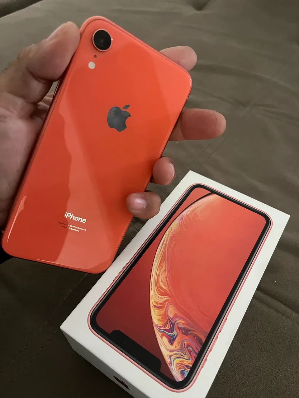 Celular iPhone XR com caixa todo original  - Foto 3