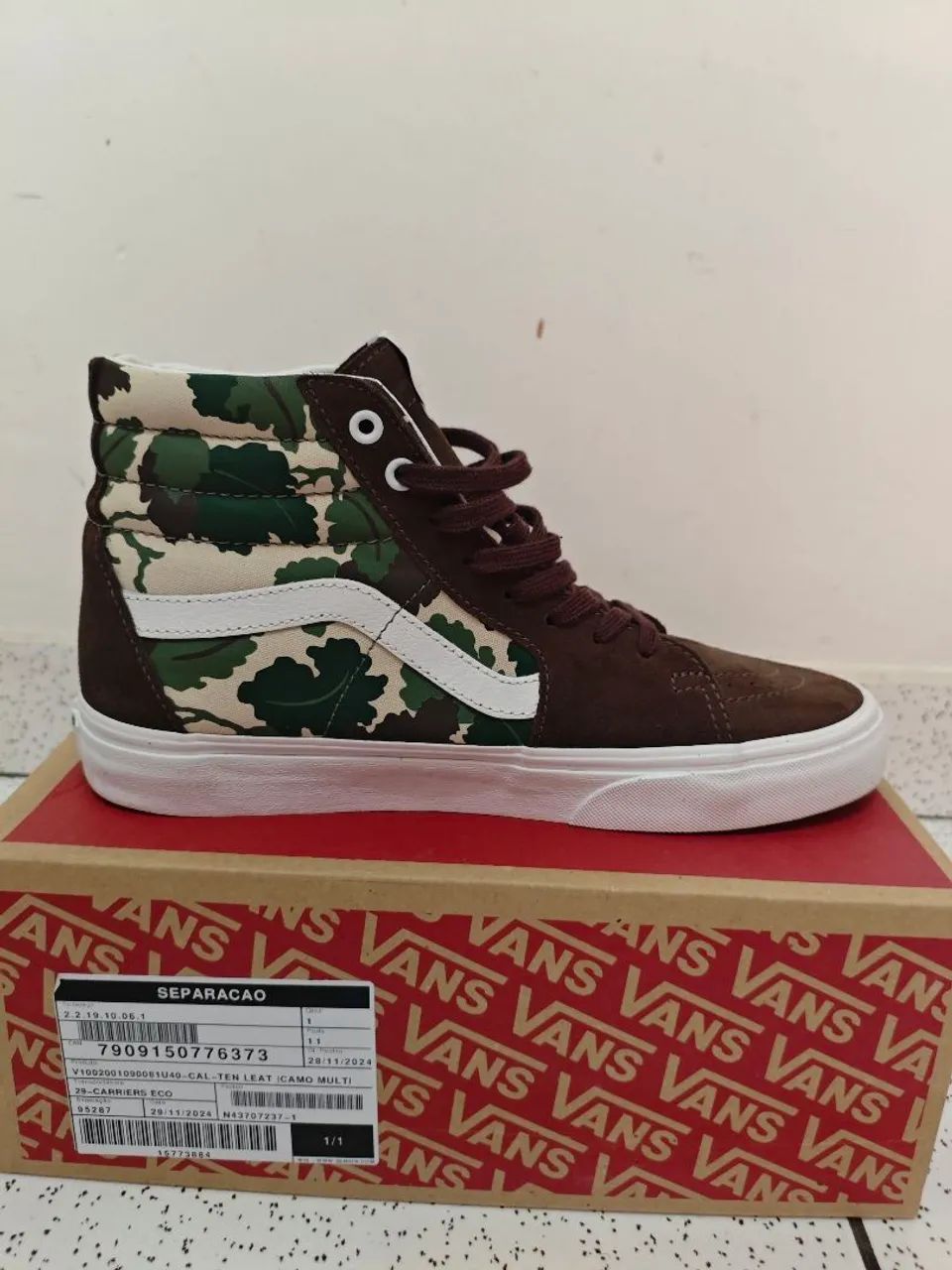Tênis Vans Sk8-Hi Mitchell Camo Multi  - Foto 4