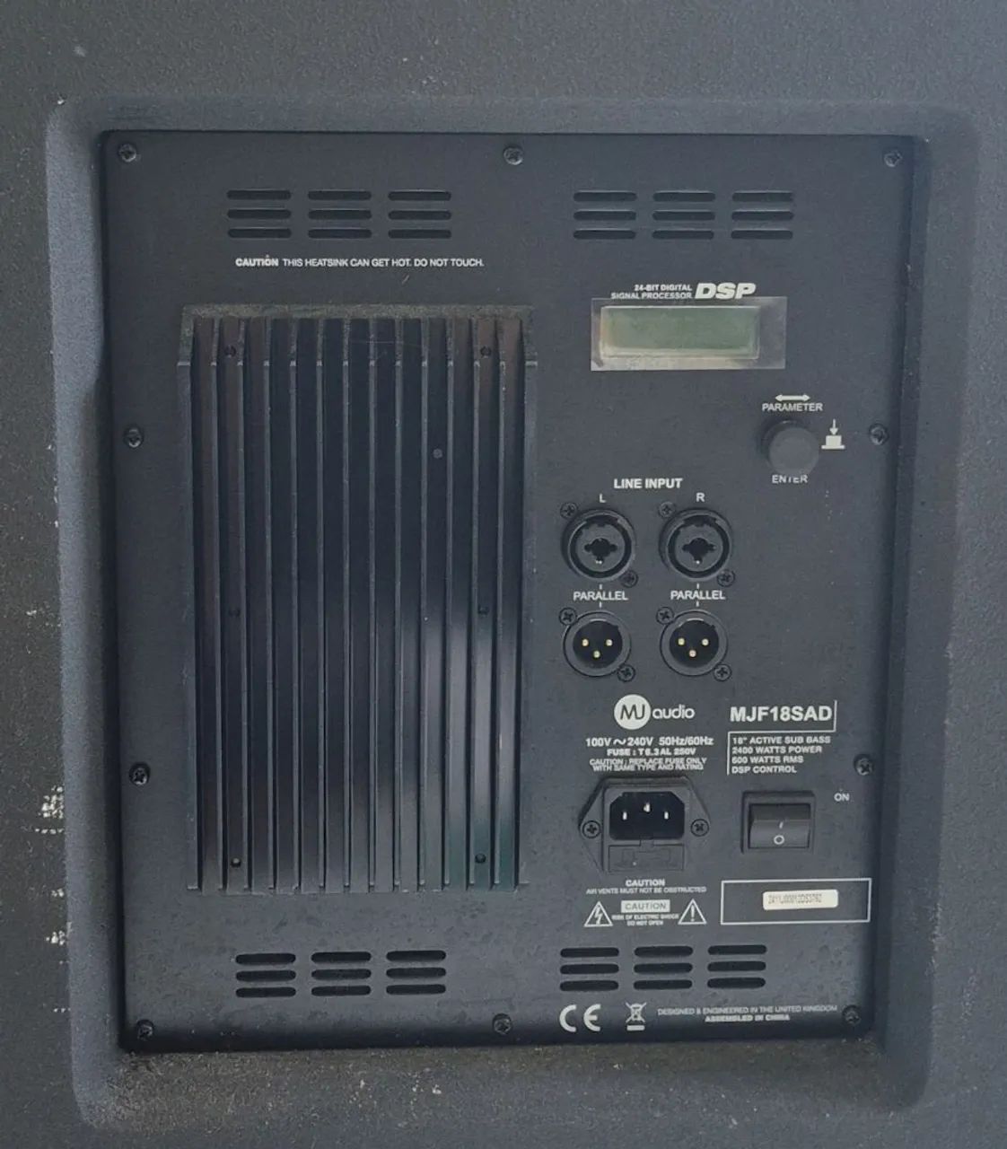 Vende-se sub mj de 18 polegadas ativo, novo - Foto 2