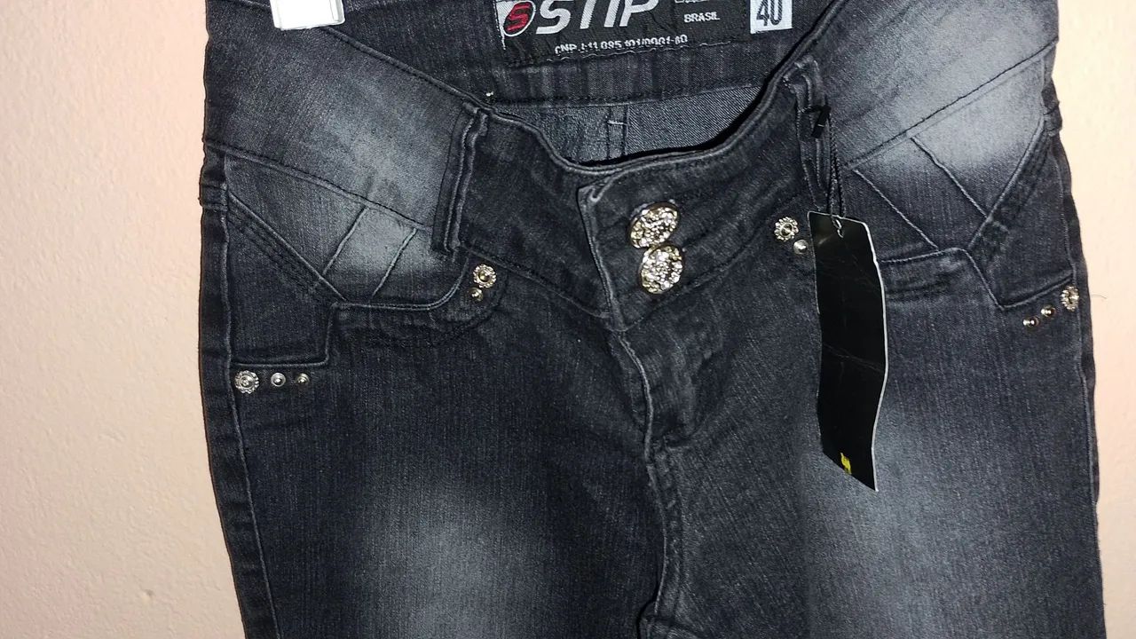 Calsa Jens Tam40 com stretch  - Foto 3