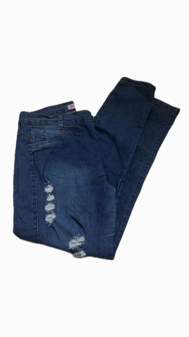 Calça jeans azul  - Foto 2