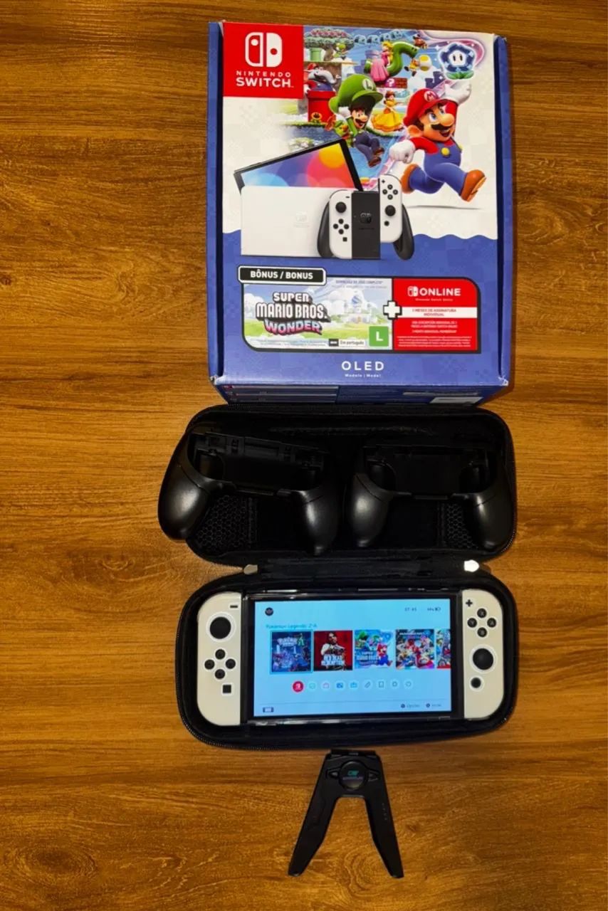 Nintendo Switch Oled Desbloqueado  - Foto 3