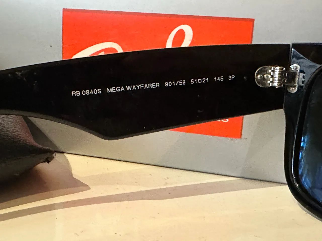 Óculos Ray Ban Mega Wayfarer - Foto 4