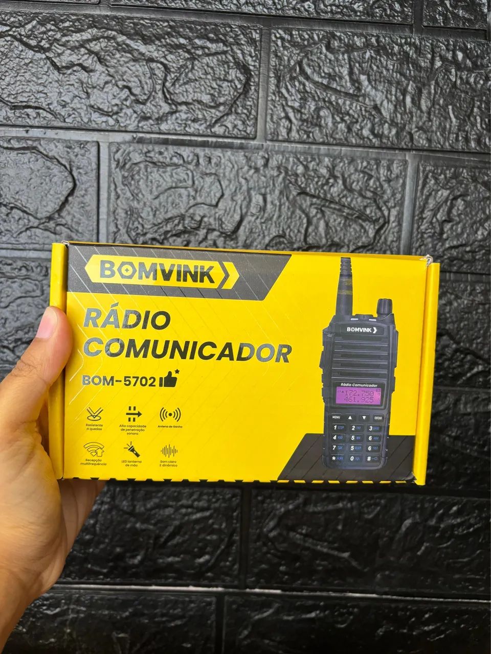 Rádio Comunicador Unidade - BOMVINK