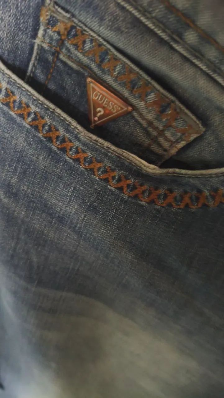 GUESS CALÇA WIDELEG veste 42 - Foto 3