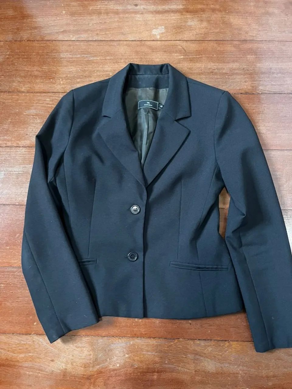 blazer feminino preto makenji - Foto 2