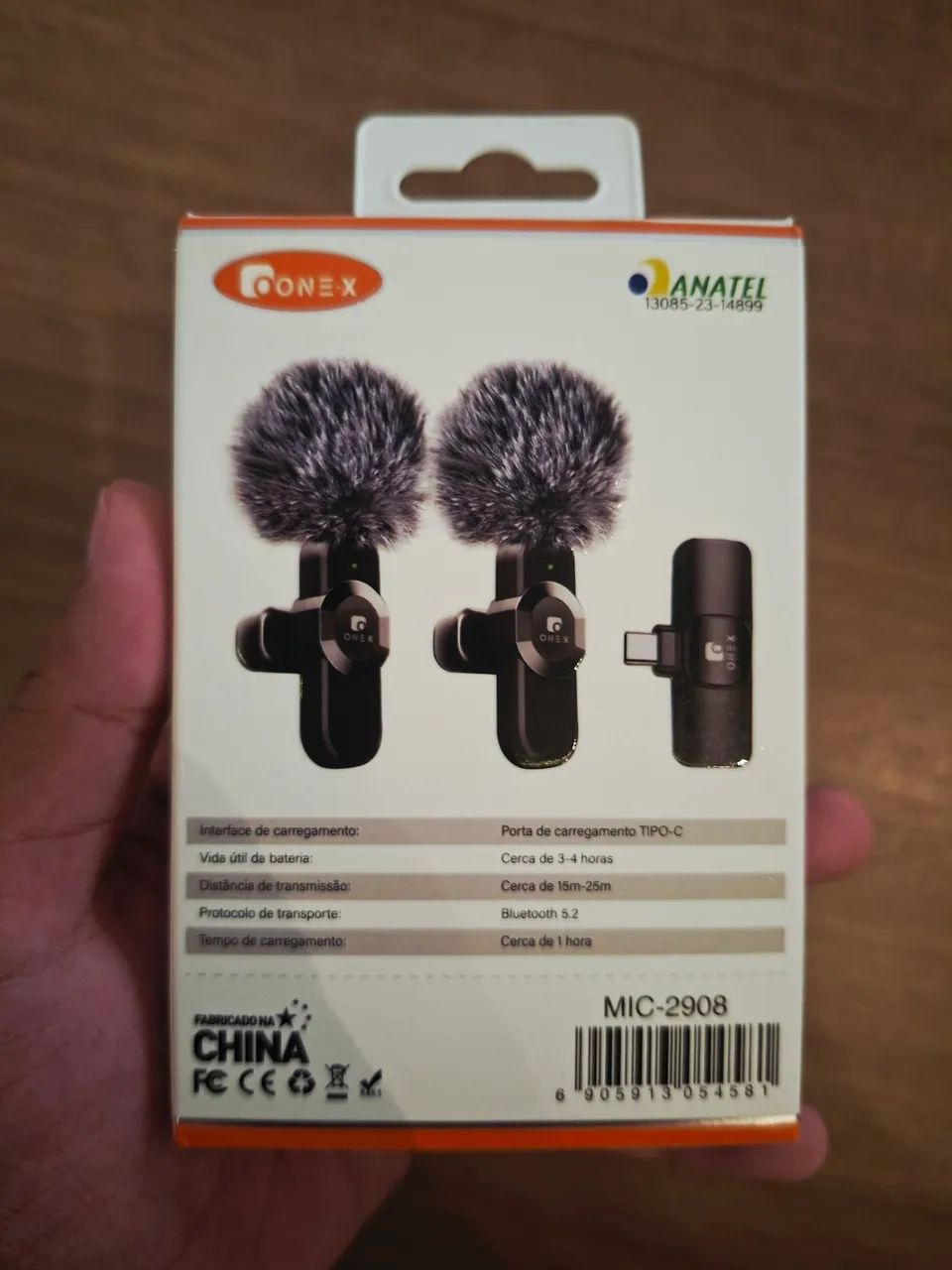 Microfone de Lapela Novo - Foto 3