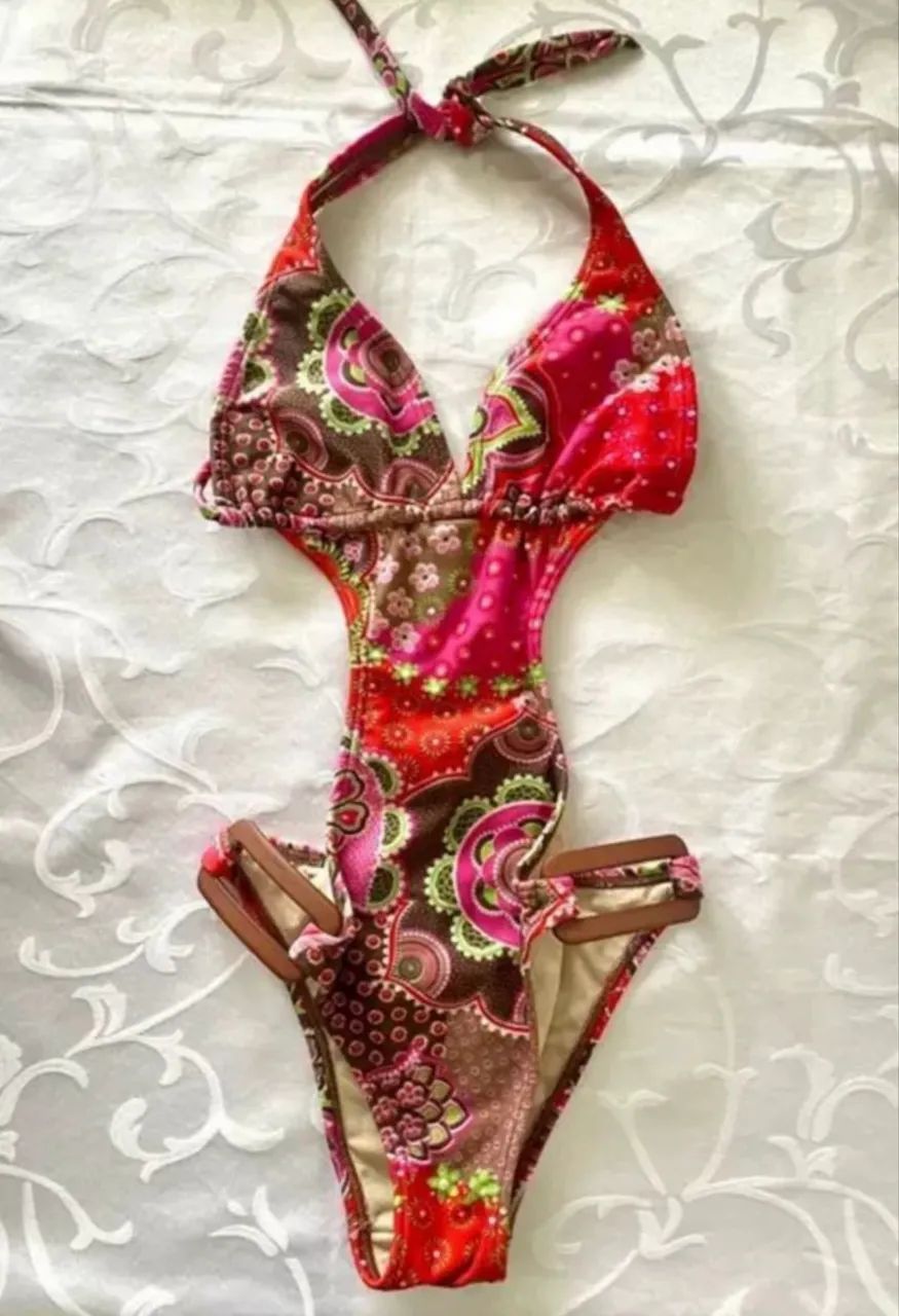 Maiô tam P estampado Ana Hickmann  - Foto 3