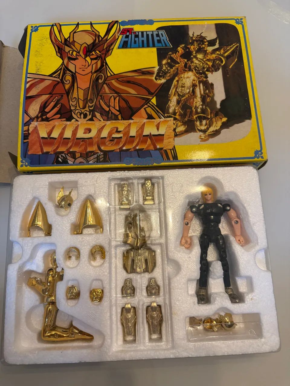 Cavaleiros do Zodíaco St. Fighter Virgem- Completo - Antiguidades