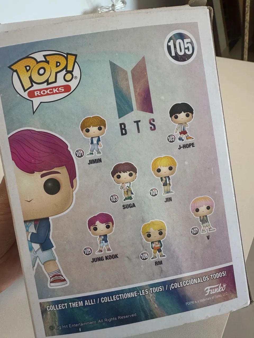 Funko Pop! BTS Jung Kook #105 Original - Rocks - Foto 3