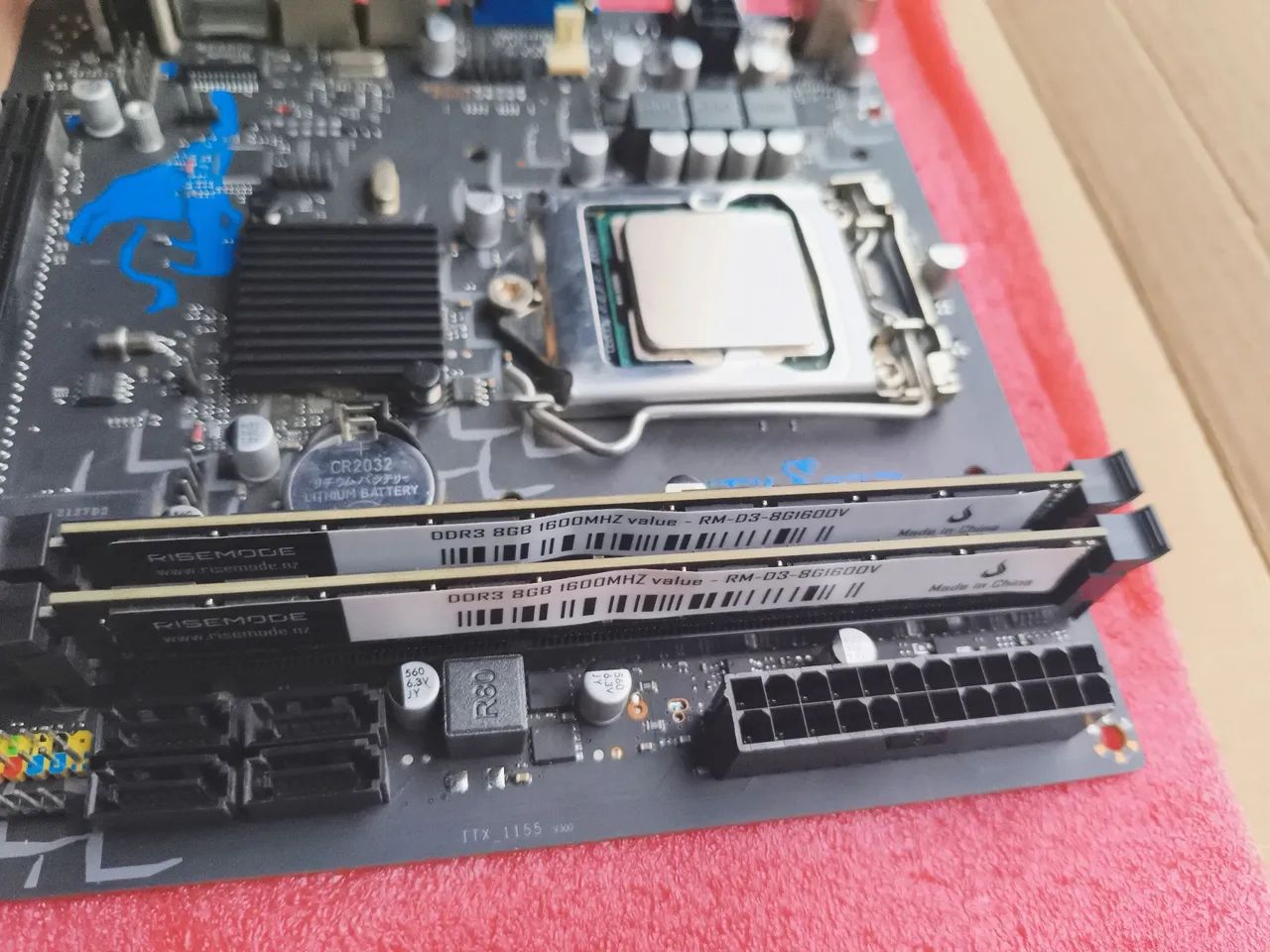 KIT INTEL I7 3770K + DELTA-H61M2K + 2x8 GB RAM RISE MODE - Foto 2