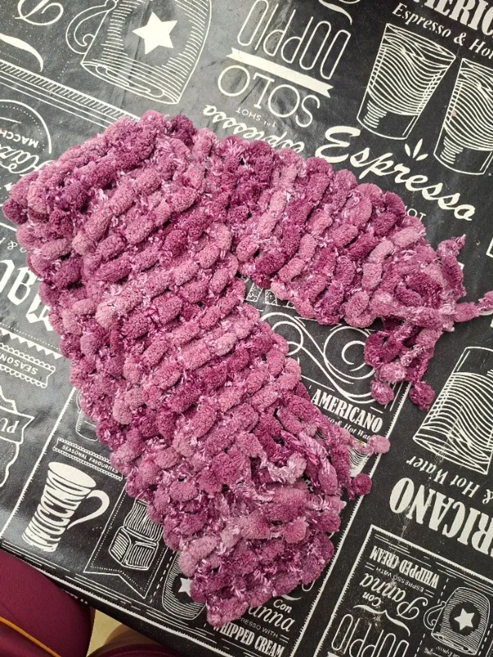 cachecol rosa - Foto 2