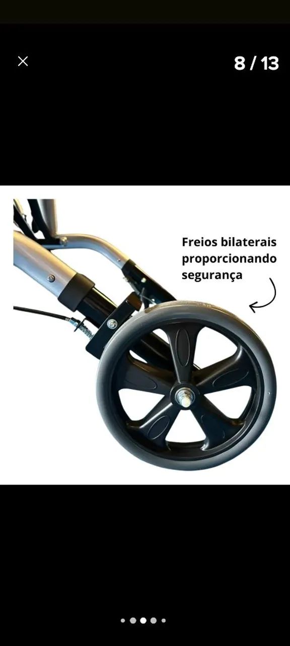Cadeira de Rodas e Andador - Foto 2
