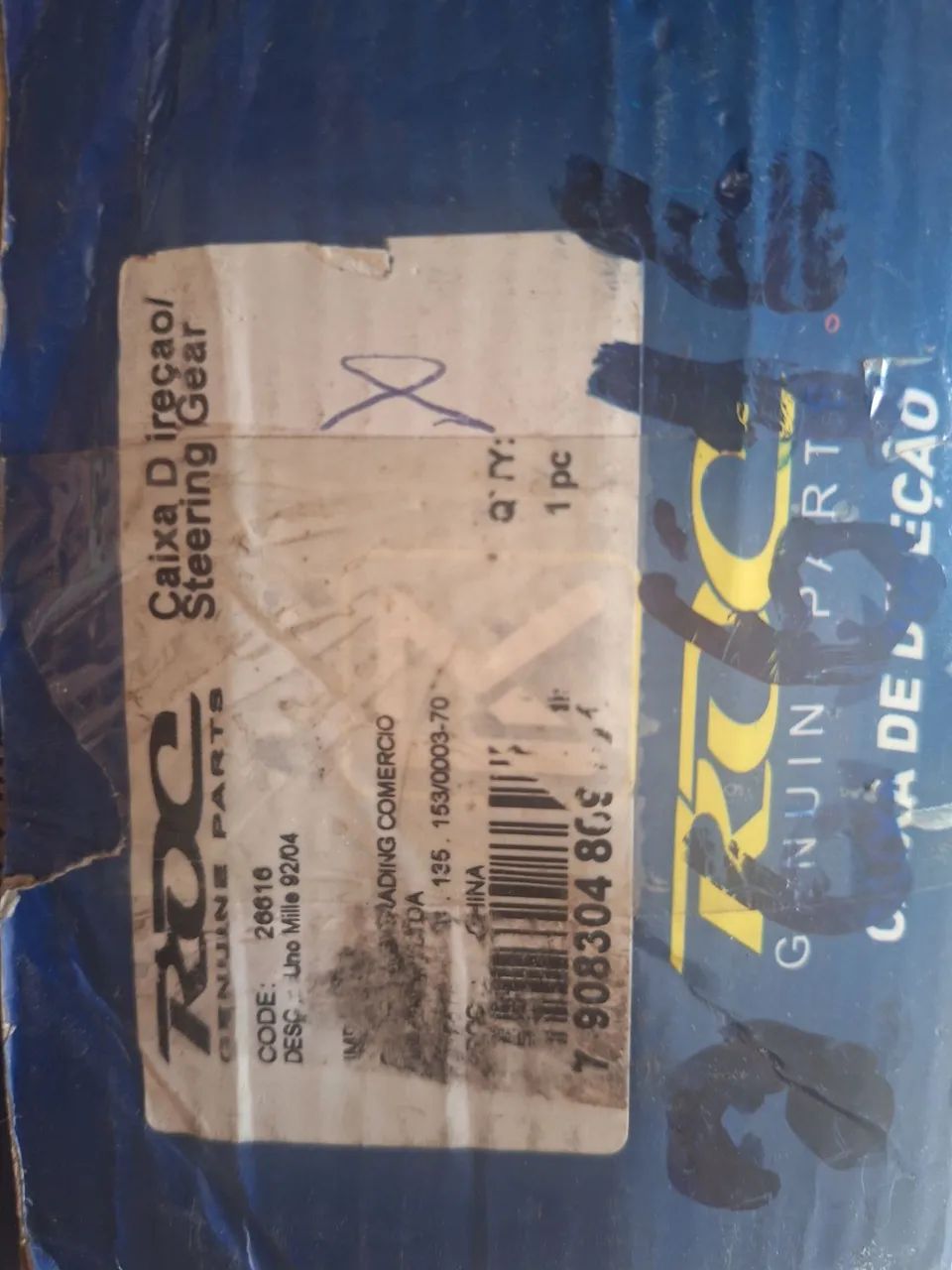 Caixa de direção uno mille 2012