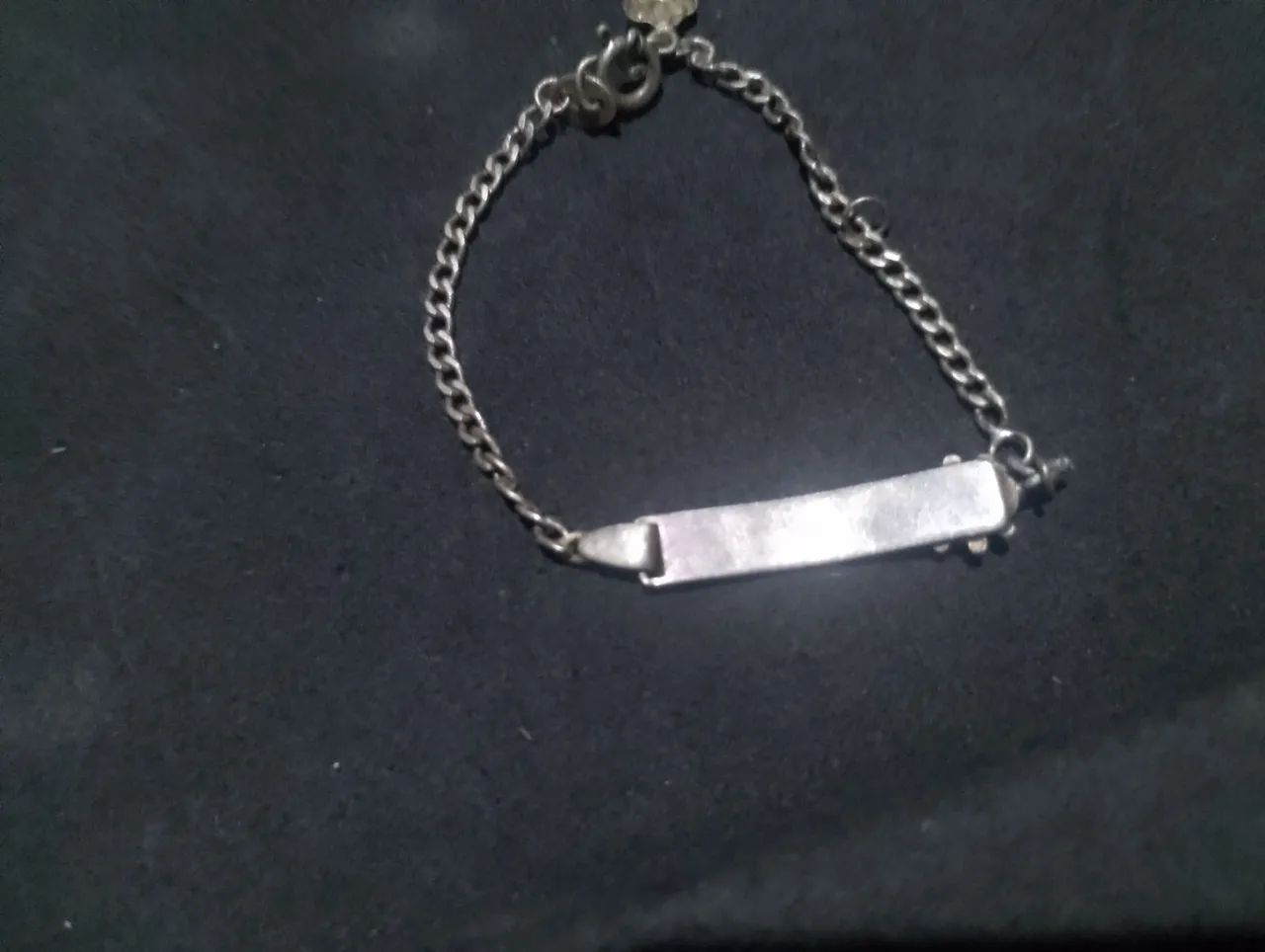 Pulseira de prata para criança 