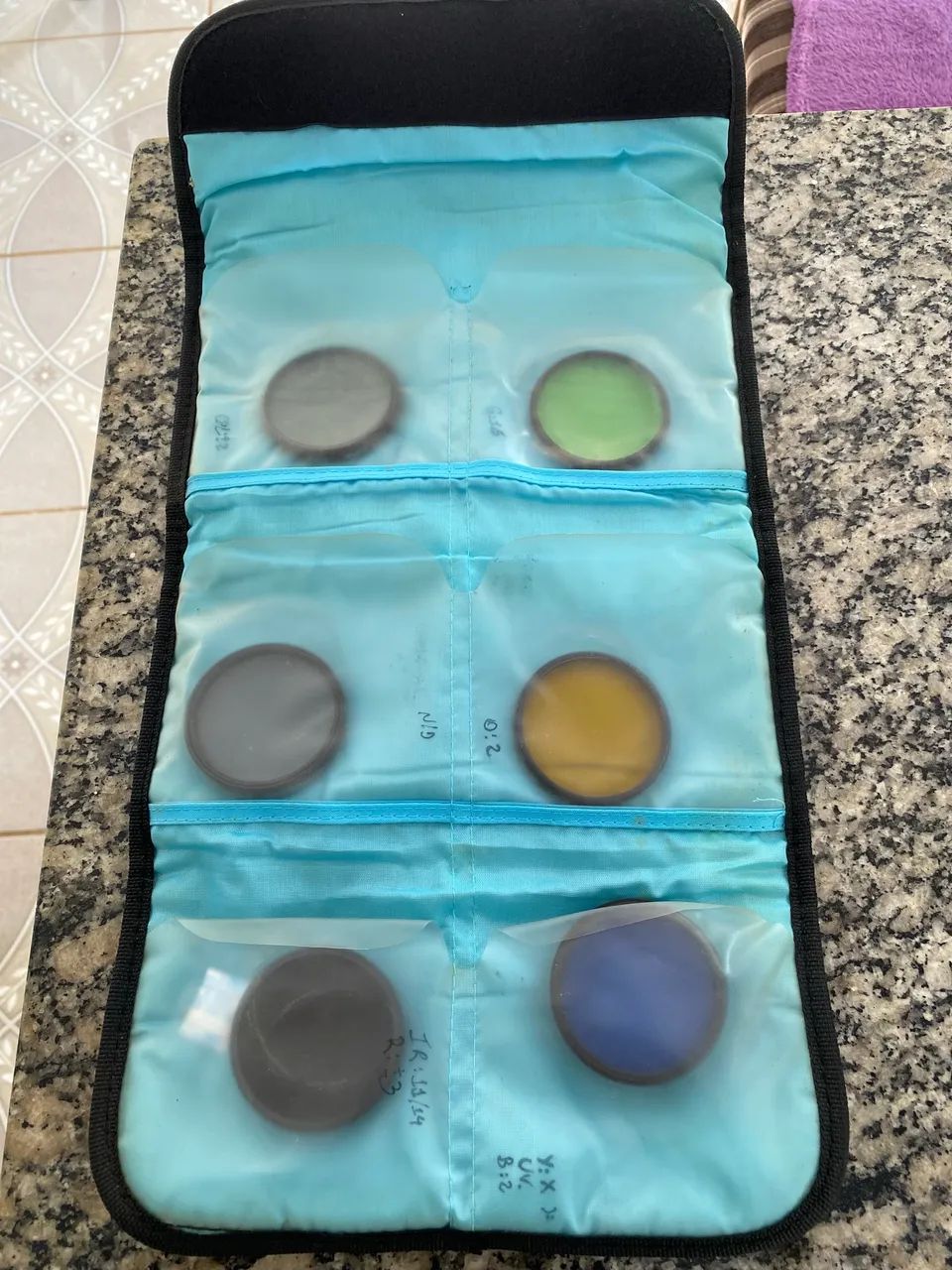 Kit 8 filtros fotográficos para lente 52mm - Foto 5