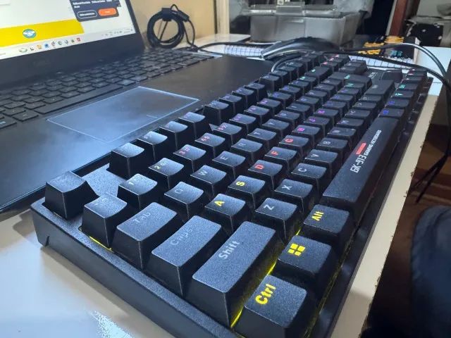 Teclado mecânico RGB - EXTRIK ME (Modelo GK-913) - Foto 4