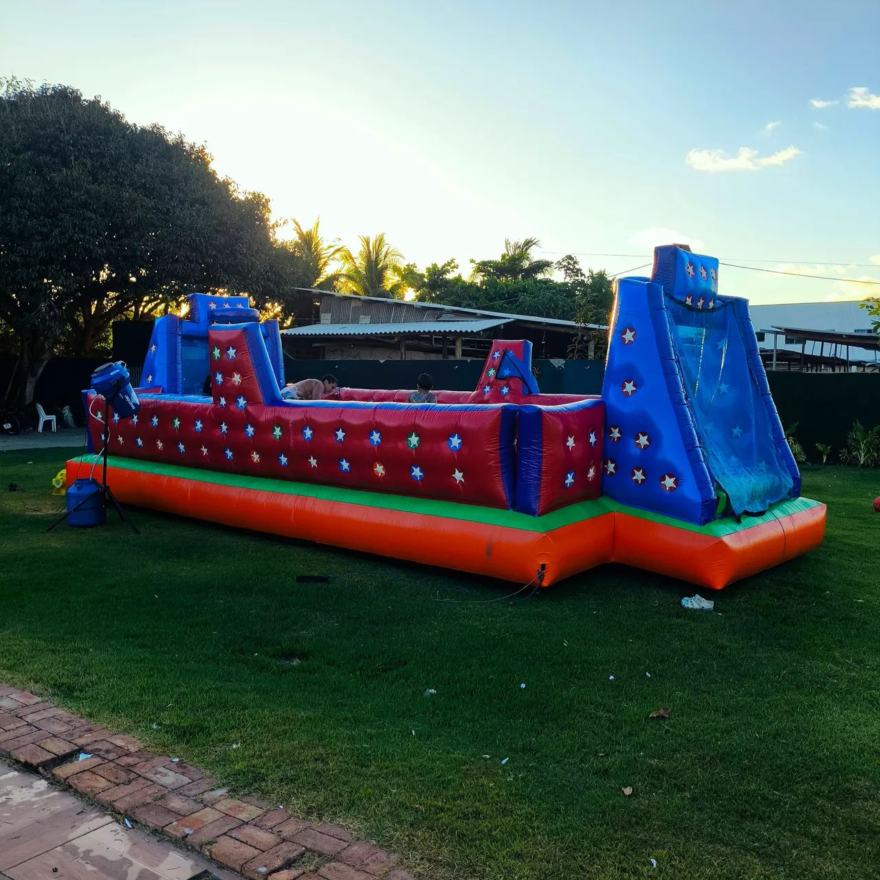 Futebol de Sabão c/ canhão de espuma de Brinde  - Foto 4