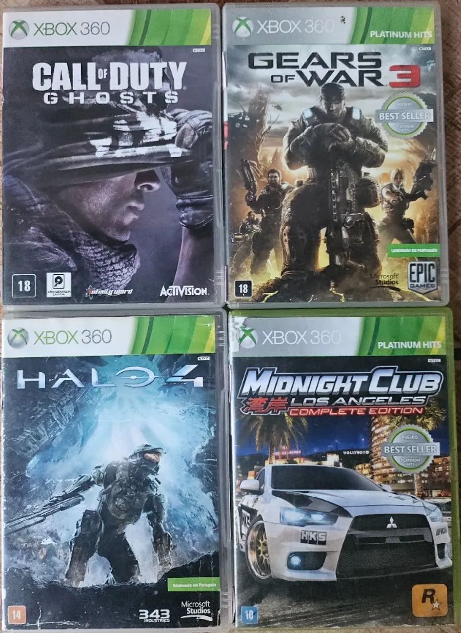 Jogos Originais Para Microsoft Xbox ONE & Séries FAT / S / X Mídia