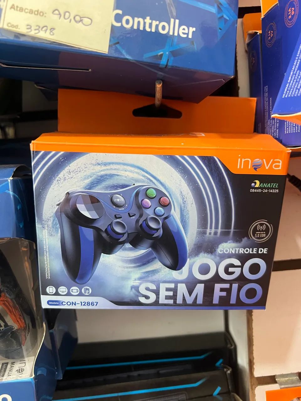 Controle de Jogo Sem fio 