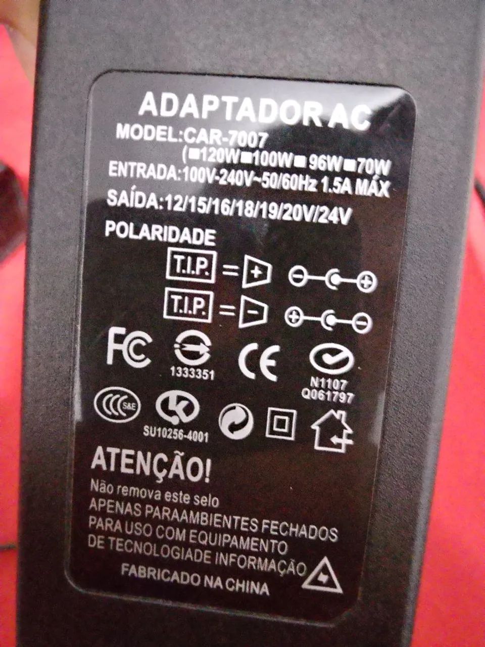 Fonte de computador universal 100v / 240v  - Foto 4