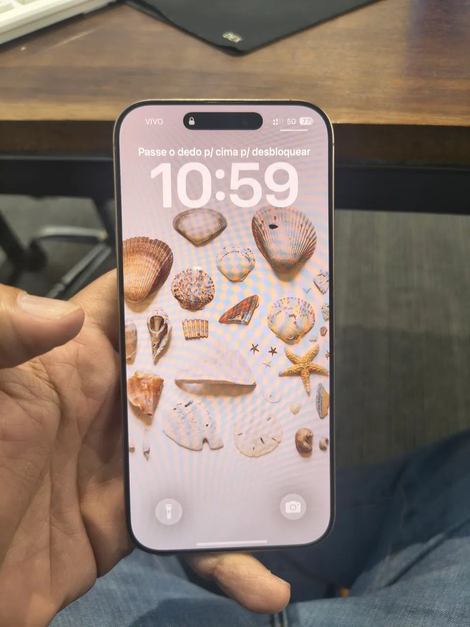 iPhone 16 pro Max 256gb cor desert