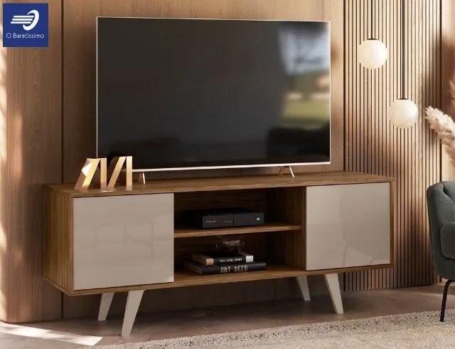 Rack com 2 Portas de Correr para TV até 55