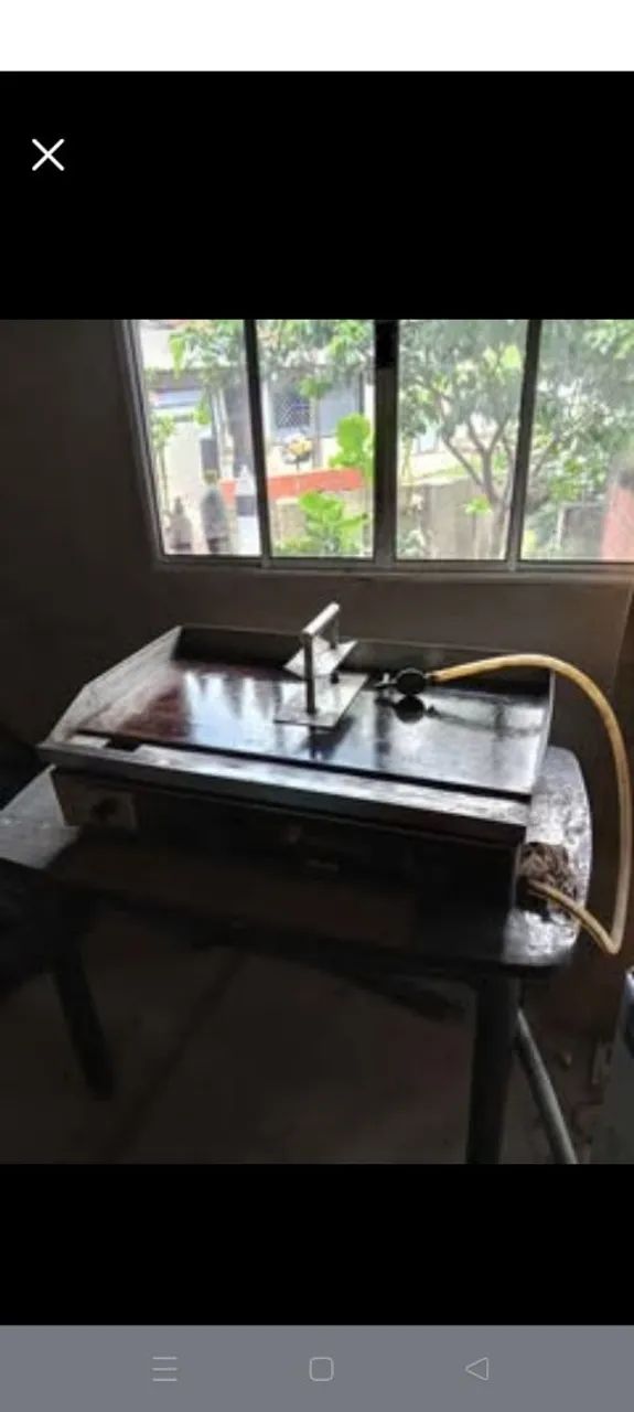 Vendo Chapa para espetinho e lanches  - Foto 3