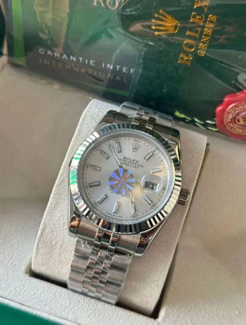 Rolex Datejust 41mm Automático linha Premium AAA+ aço 904L - Foto 5