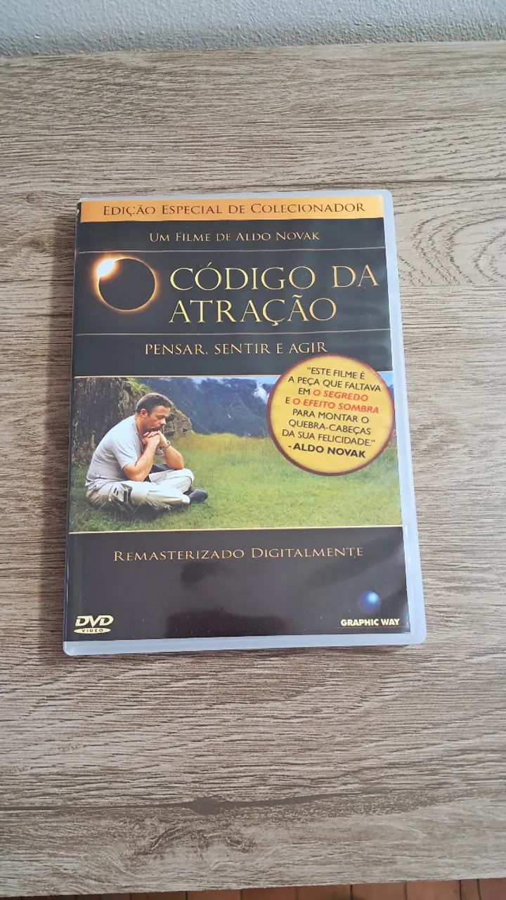 DVD Código da Atração