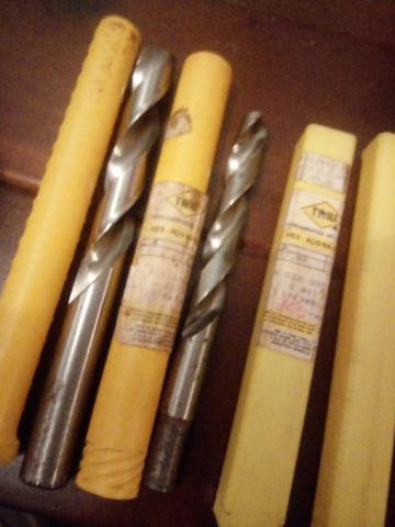 2 brocas HSS Twill Irvin Aço Rapido