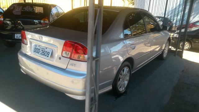 Honda Civic EX. 1.7 completo com bancos de couro - Foto 3